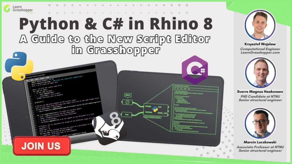 Python & C# in Rhino 8