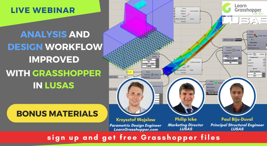 grasshopper in lusas