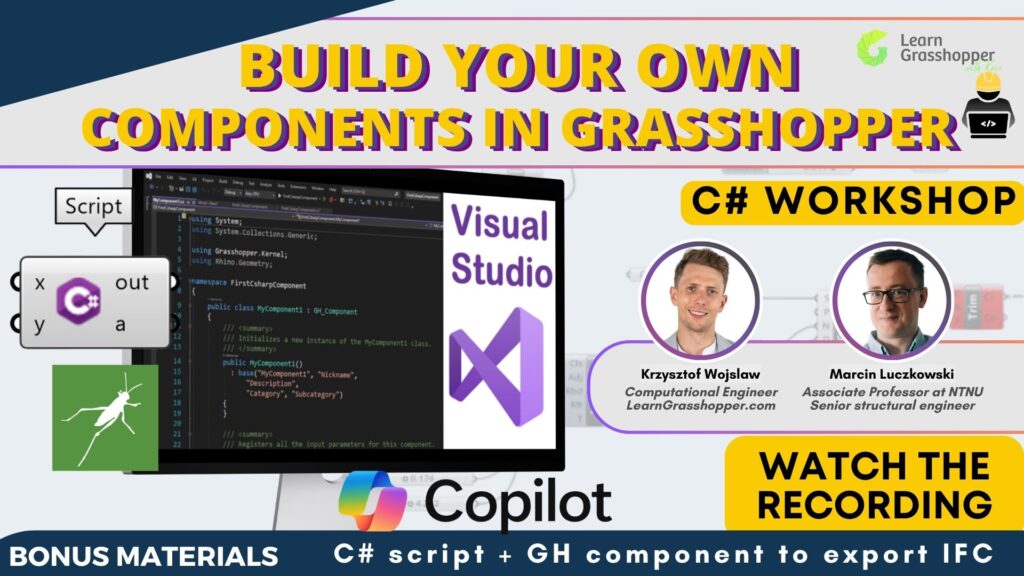 build your grasshopper component