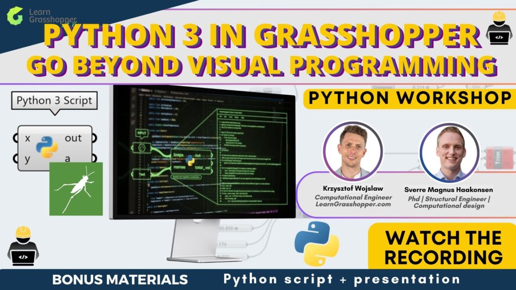 python 3 in grasshopper