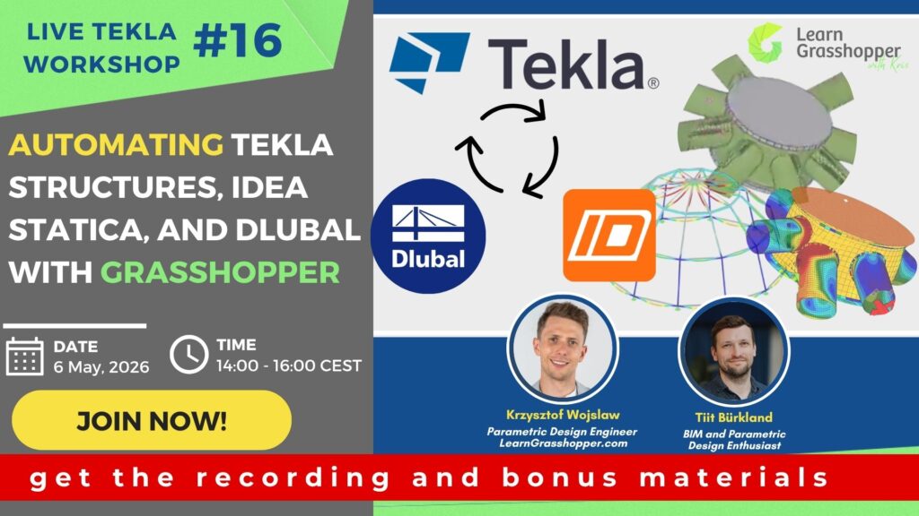 Tekla Idea Dlubal workshop