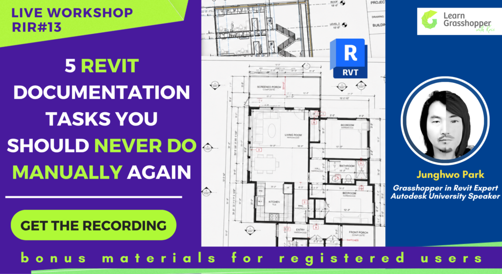 revit documentation recording