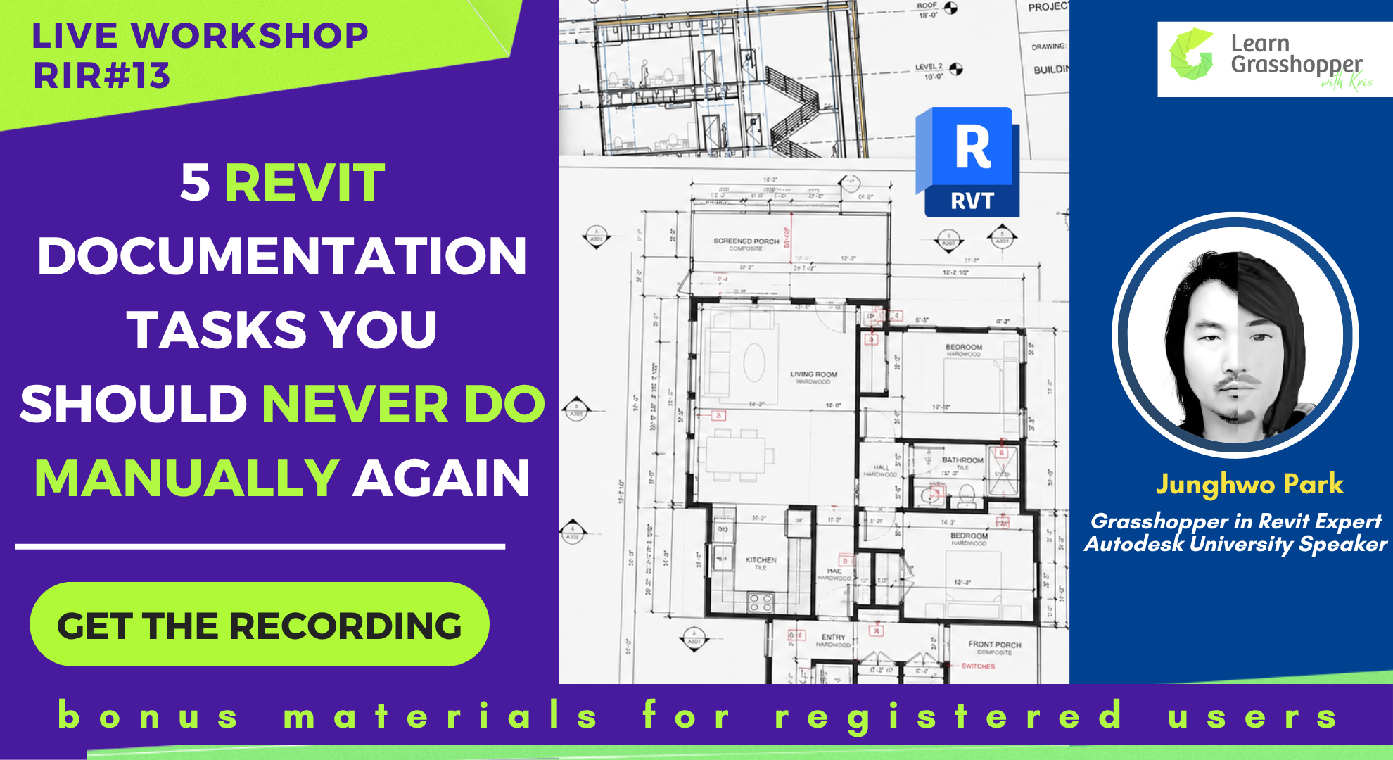 revit documentation recording