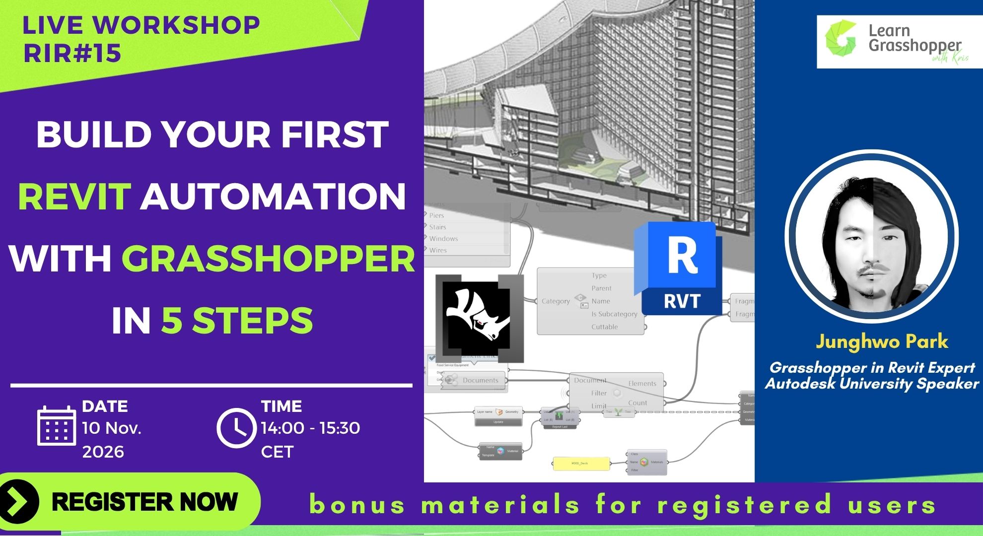 Build Your First Revit Automation with Grasshopper in 5 Simple Steps