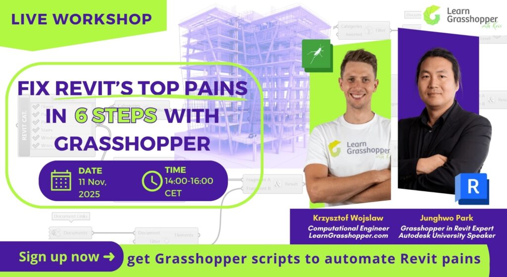 grasshopper revit masterclass